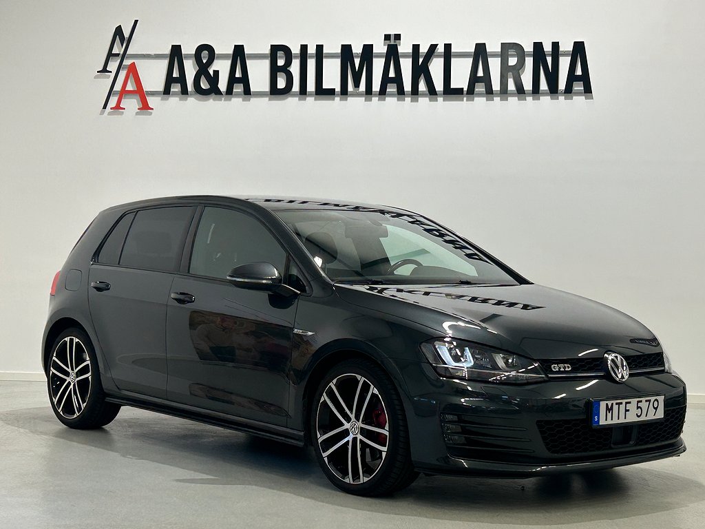 Volkswagen Golf 5-dörrars GTD PREMIUM Drag Kamera Carplay