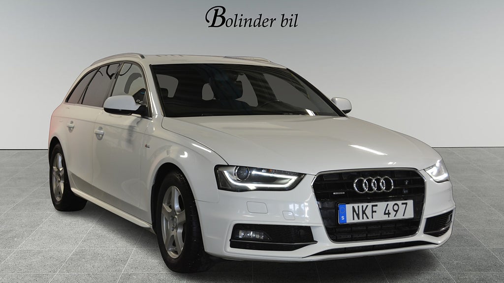Audi A4 Avant 2.0 TDI quattro AUTO 177hk S-LINE NYBESIKTAD