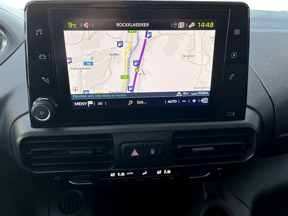 Bild på Peugeot e-Partner L2 PRO+ 50kWh CARPLAY NAVI FARTHÅLLARE