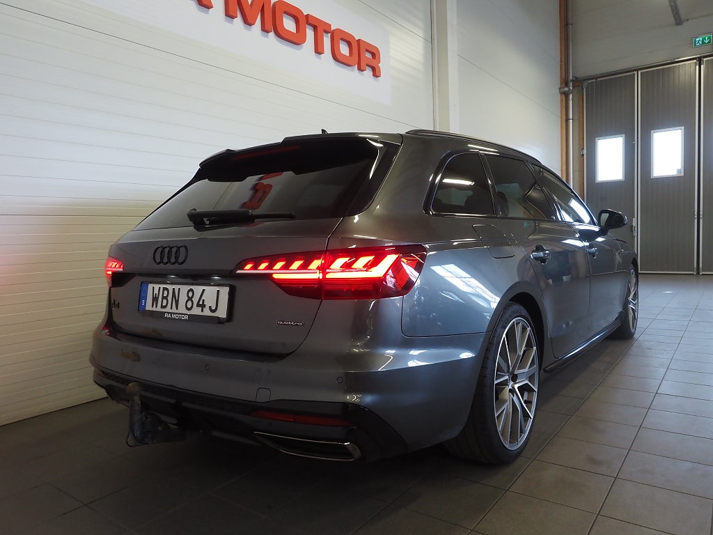 Audi A4 Avant 40 TDI 204hk Q Competition Plus | Se utrustning | 2023