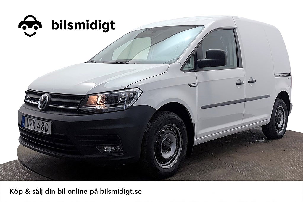 Volkswagen Caddy CNG 2xSidodörr Ramp Kamera P-Sens Navi MOMS