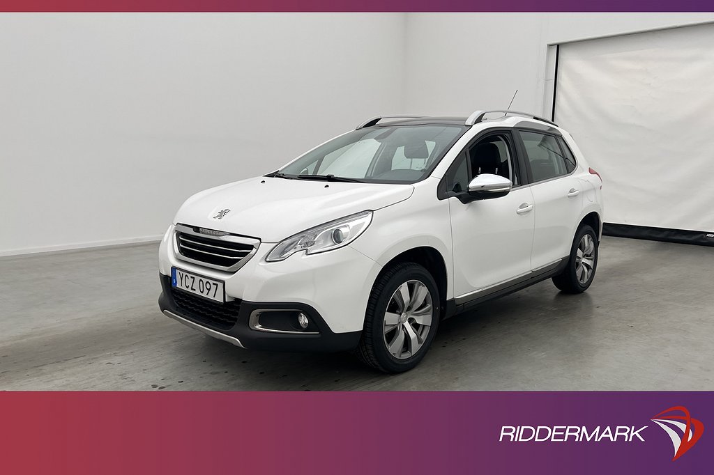 Peugeot 2008 1.2 VTi 82hk Allure Pano Värmare Sensorer