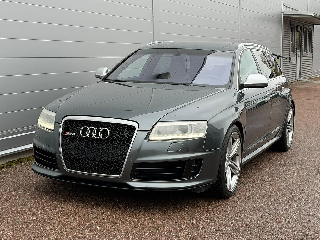 AUDI RS6 AVANT 5.0 V10 BITURBO 579ch QUATTRO - BOSE - CUIR - FREINS CARBONE - ACC - SIÈGES CHAUFFANTS AVANT/ARRIÈRE