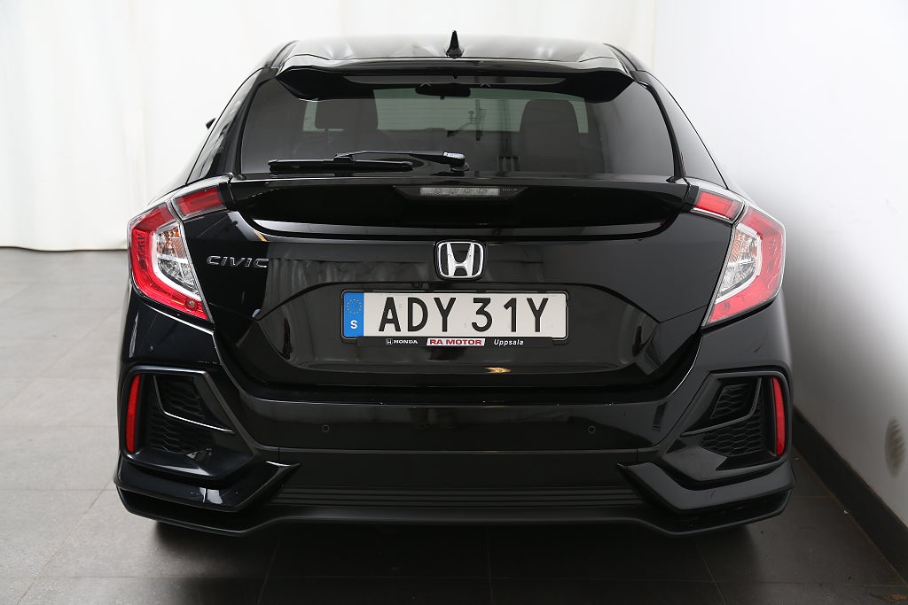 Honda Civic 1,0 126hk Elegance 5-dörrar Aut Navi Kamera 2021