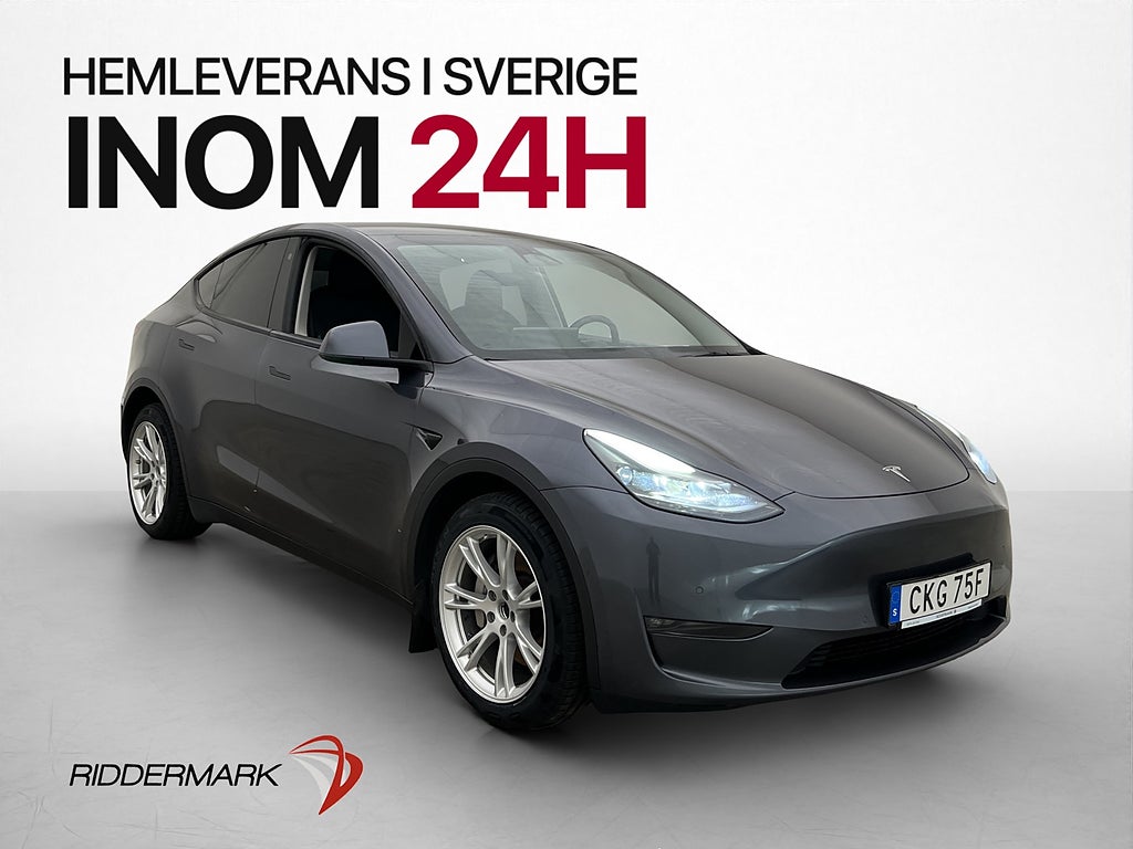 Tesla Model Y Long Range AWD Värmepump Panorama Autopilot