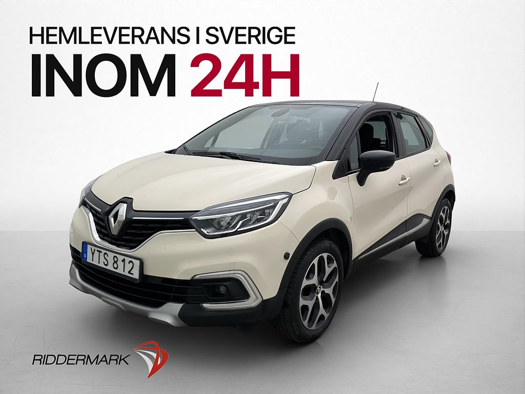 Renault Captur 0.9 TCe 90hk Intens Kamera Navi M-Värmare
