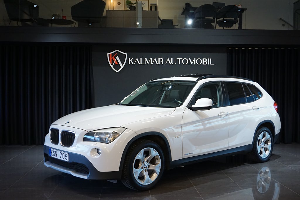 BMW X1 sDrive 18d 143hk Panorama Dragkrok Svensksåld