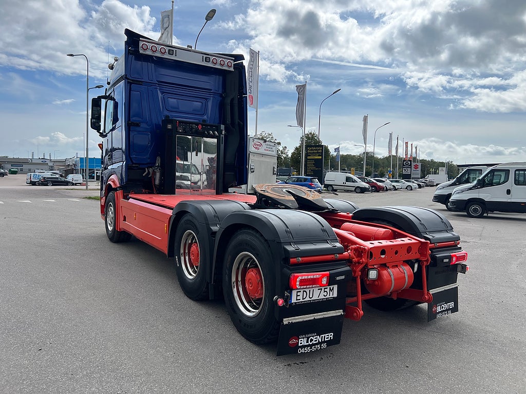 Mercedes-Benz Actros 3353 LS 6x4 Dragbil, Hydraulik, Euro 6