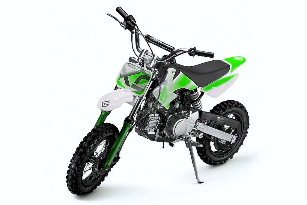 Dirtbike Barncross 110cc X-Dirt Bike Halvautomat 