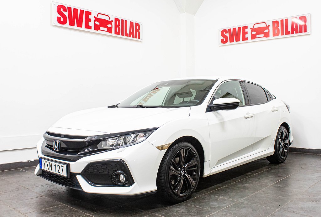 Honda Civic 5-dörrar 1.0 CVT Elegance NAVI Backkamera 