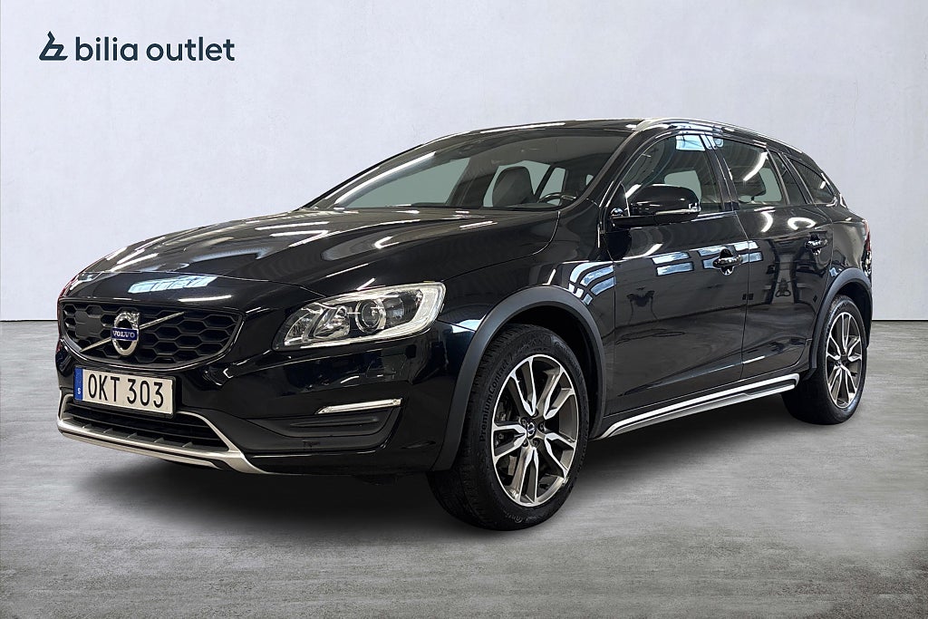Volvo V60 Cross Country D4 AWD BusinessAdv Summum 190hk Drag Pvärm Läder Elstol