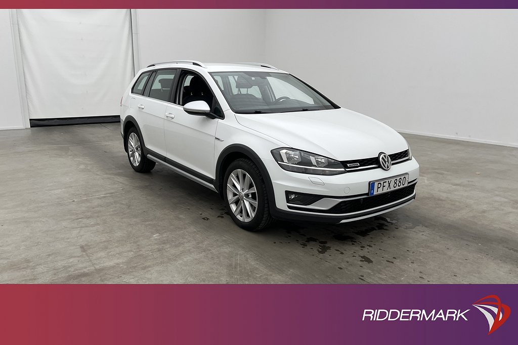 Volkswagen Golf Alltrack TDI 4M 184hk Värmare Kamera Drag