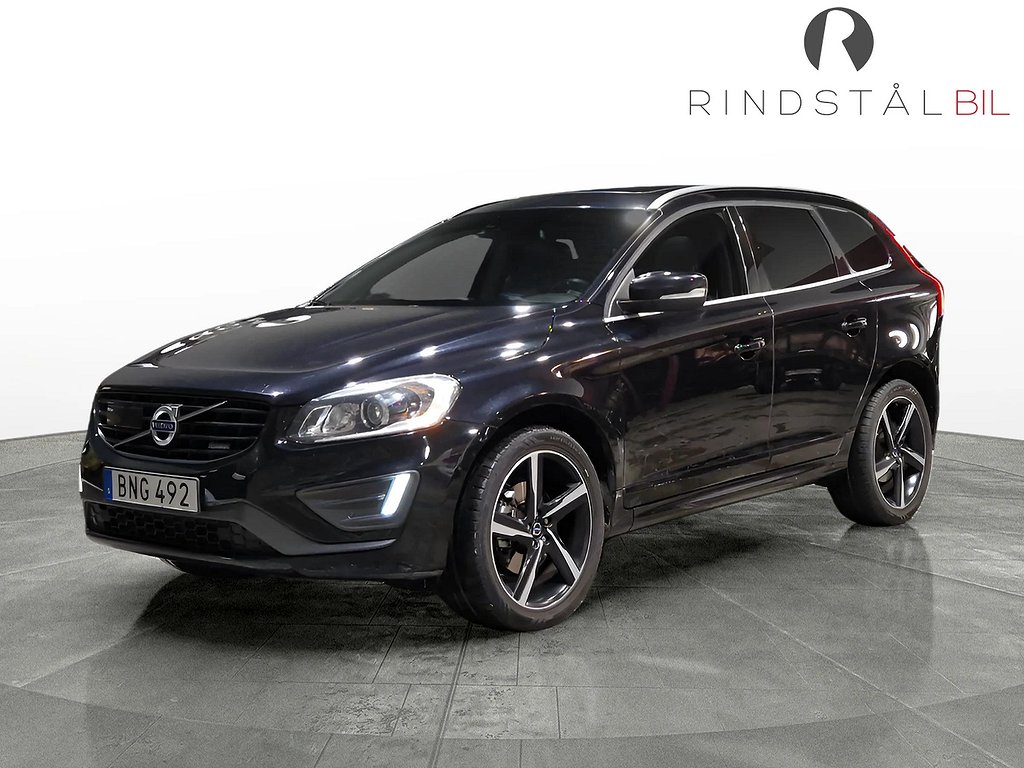 Volvo XC60 D5 215HK AUT AWD R-DESIGN DRAG VOC PANO NAVI BLIS