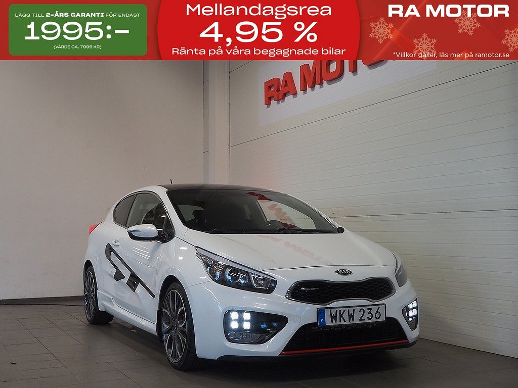 Kia Pro_Cee´d GT 204hk 1.6 GDI | Recaro | P-Sensorer 2015