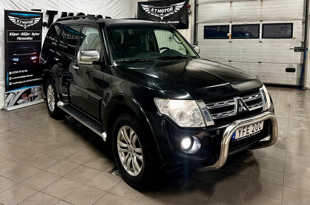 Mitsubishi Pajero 3.2 Di-D 4WD Euro 5 Aut Drag Fullutr 200hk