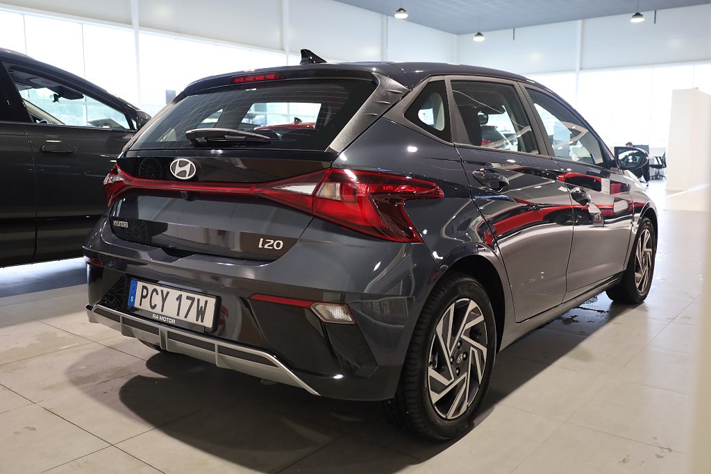 Hyundai i20 1.0 T-GDI DCT Essential Kamera Rattvärme CarPlay 2026