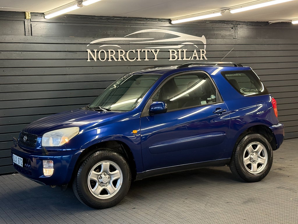 Toyota RAV4 3-dörrar 1.8 VVT-i / Lågmilare / AC