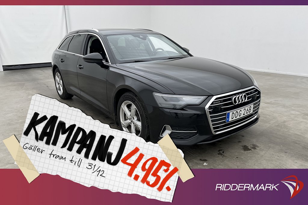 Audi A6 Avant 40 TDI Q 204hk Proline Värmare N 4,95% Ränta