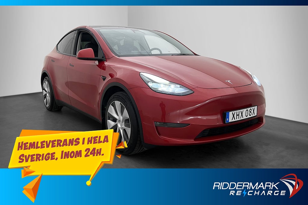 Tesla Model Y Long Range AWD Autopilot Svensksåld MOMS