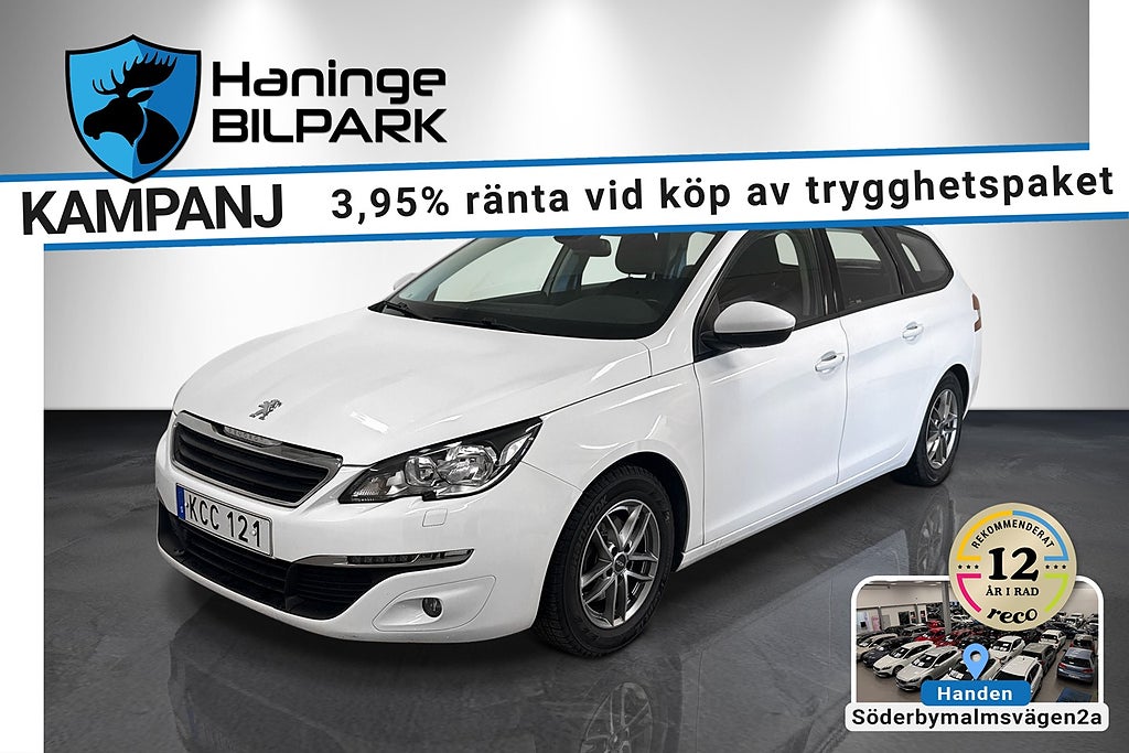 Peugeot 308 sw 1.2 ACTIVE SUPERDEAL 3.95% / AVTAGBAR DRAG / PDC / MoK