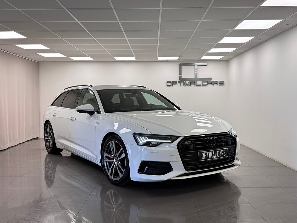 Audi A6 Avant 45 TDi Q 231HK LED Matrix B&O S-LINE Svensksåld
