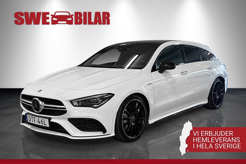 Mercedes-Benz AMG CLA 35 4MATIC AMG Line BKam Navi Drag Pano NYSERV 306HK