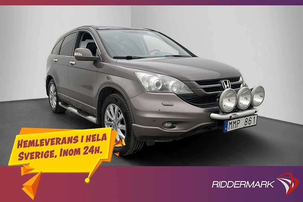 Honda CR-V 2.2 4WD 150hk Executive Pano P Sensorer Drag