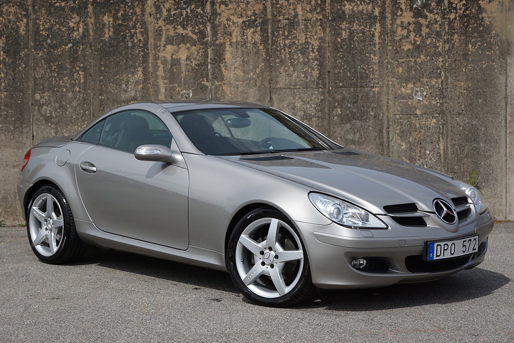 Mercedes-Benz SLK 280 7G-Tronic Cabriolet|Låga Mil|2-Brukare|18” AMG|