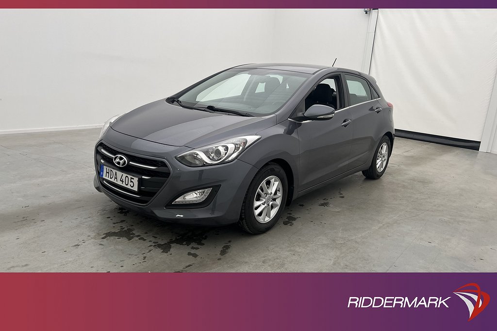 Hyundai i30 CRDi 110hk Comfort En-Brukare Sensorer Rattvärme