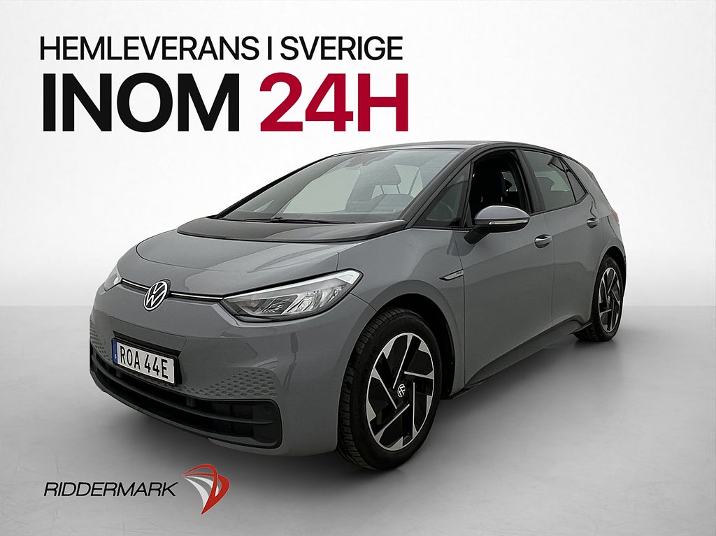 Volkswagen ID.3 Pro Performance Värmare CarPlay Rattvärme