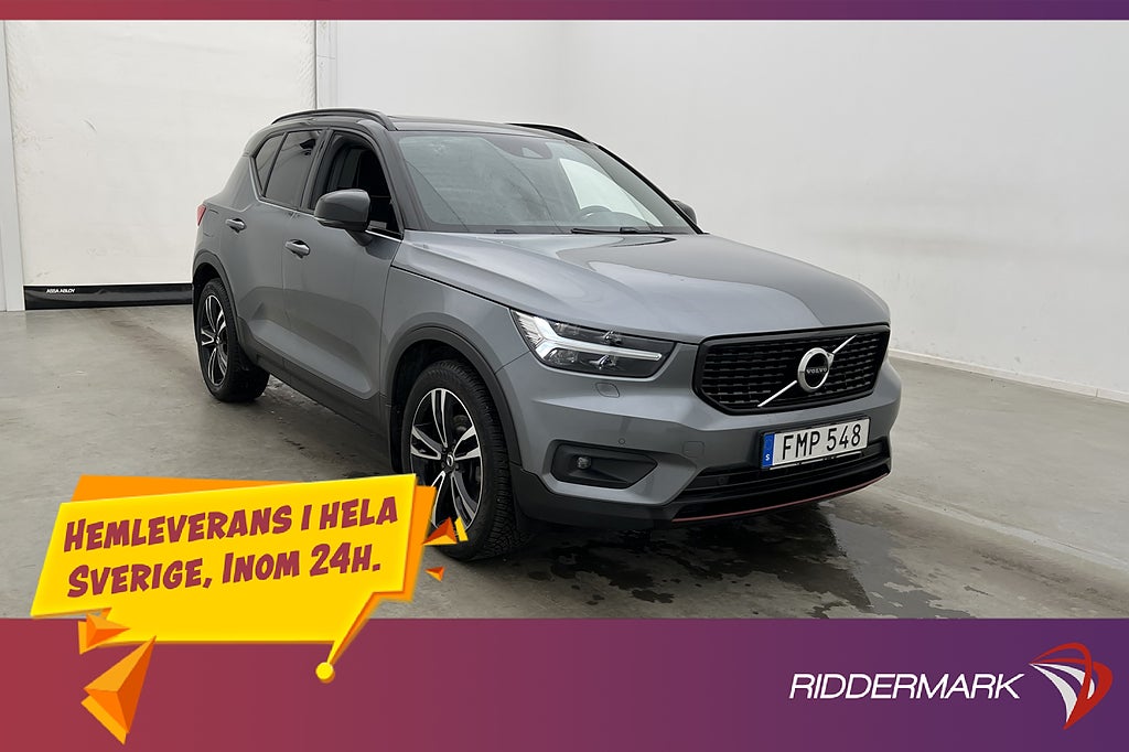 Volvo XC40 T4 AWD R-Design Värm Kamera Navi Keyless Drag