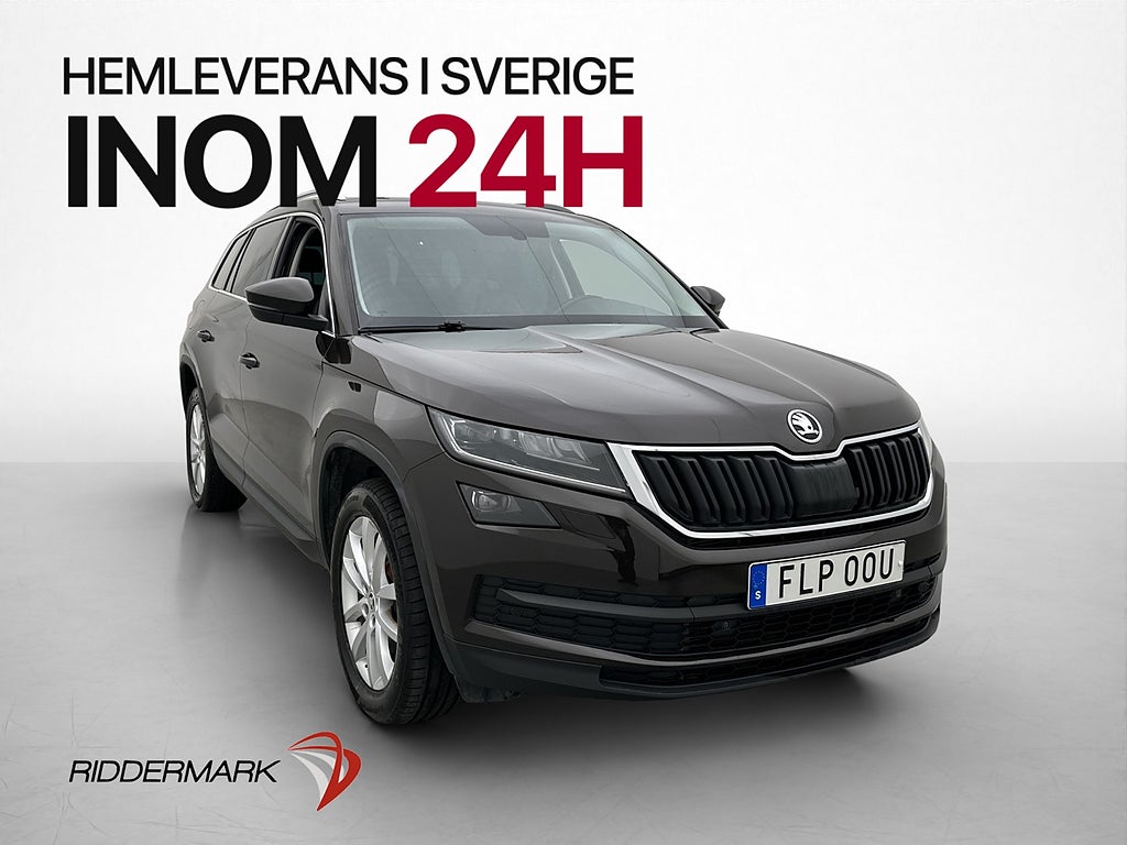 Skoda Kodiaq TDI 4x4 190hk Businessline 7-Sits Canton D-Värm
