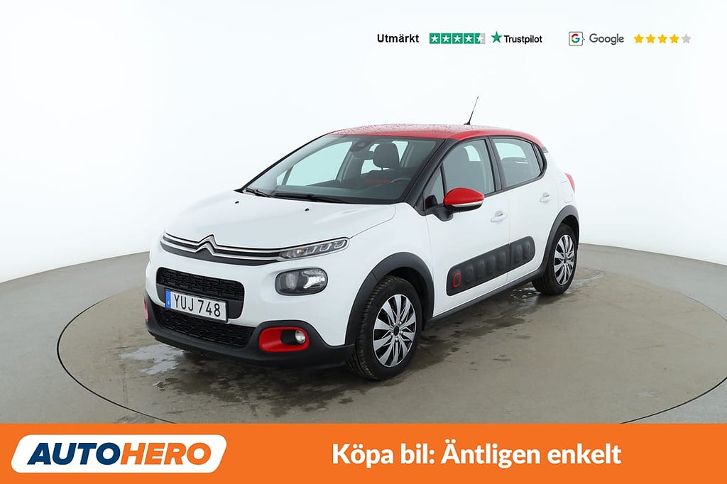 Citroën C3 1.2 PureTech / CarPlay, Dragkrok