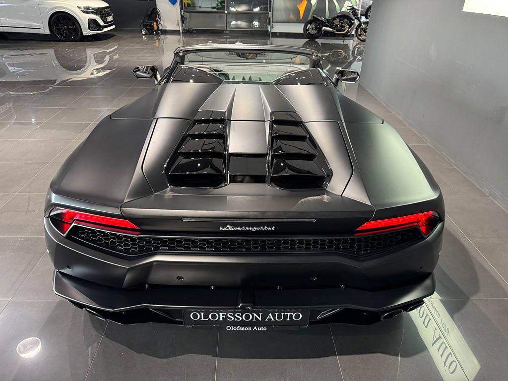 Lamborghini Huracán LP 610-4 Spyder Sportavgas Sensonum Lift - bild 19