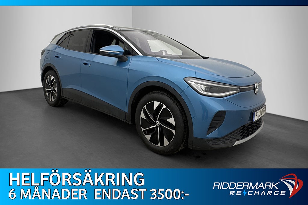 Volkswagen ID.4 Pro Värmare Pano Dragkrok Kamera CarPlay