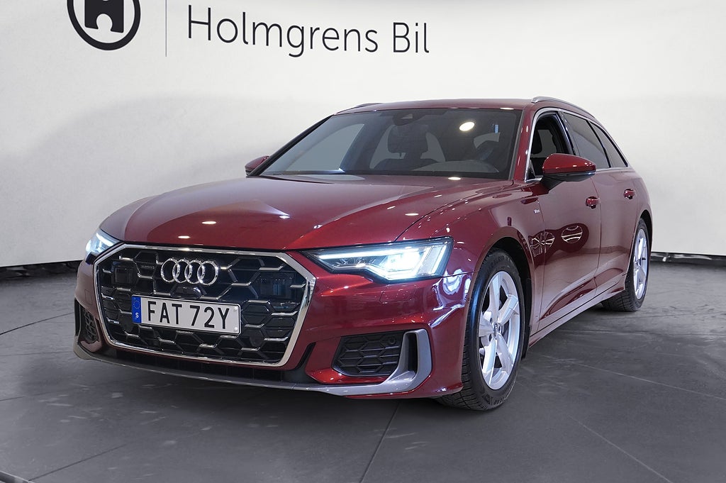 Audi A6 Avant 40 TDI Quattro S Linetronic, 204hk, Dragkrok, Navigation,