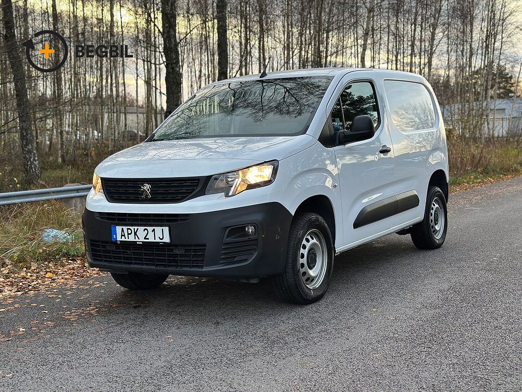 Peugeot Partner Utökad Last 1.5 BlueHDi 130 HK 4x4 Dangel I Leasbar I Carplay I 