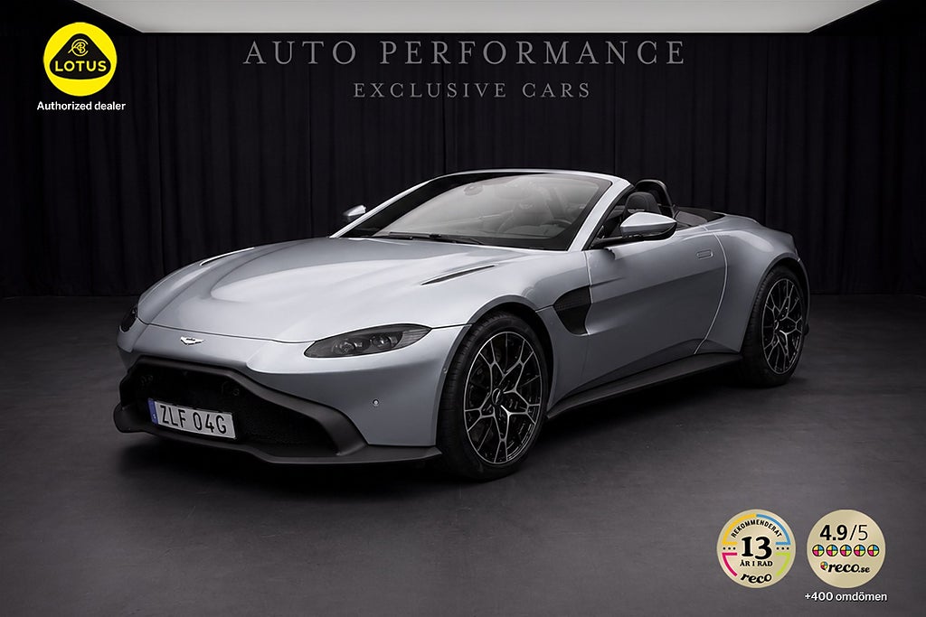 Aston Martin Vantage Roadster V8 510hk Black Pack / Hemleverans /