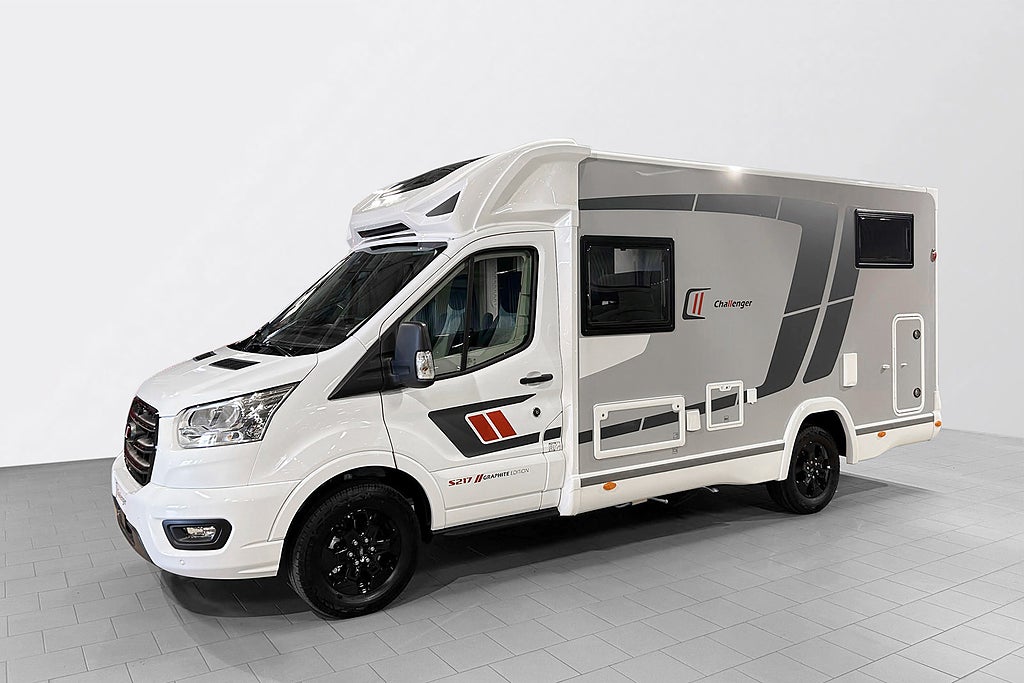 CHALLENGER S217 Graphite Edition 165 HK AUTOMAT Dieselvärmare Långbäddar 2027 - miniatyr 40