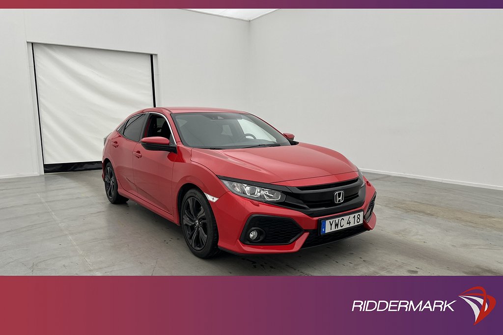 Honda Civic 1.0 129hk Elegance Kamera Navi Sensorer Drag