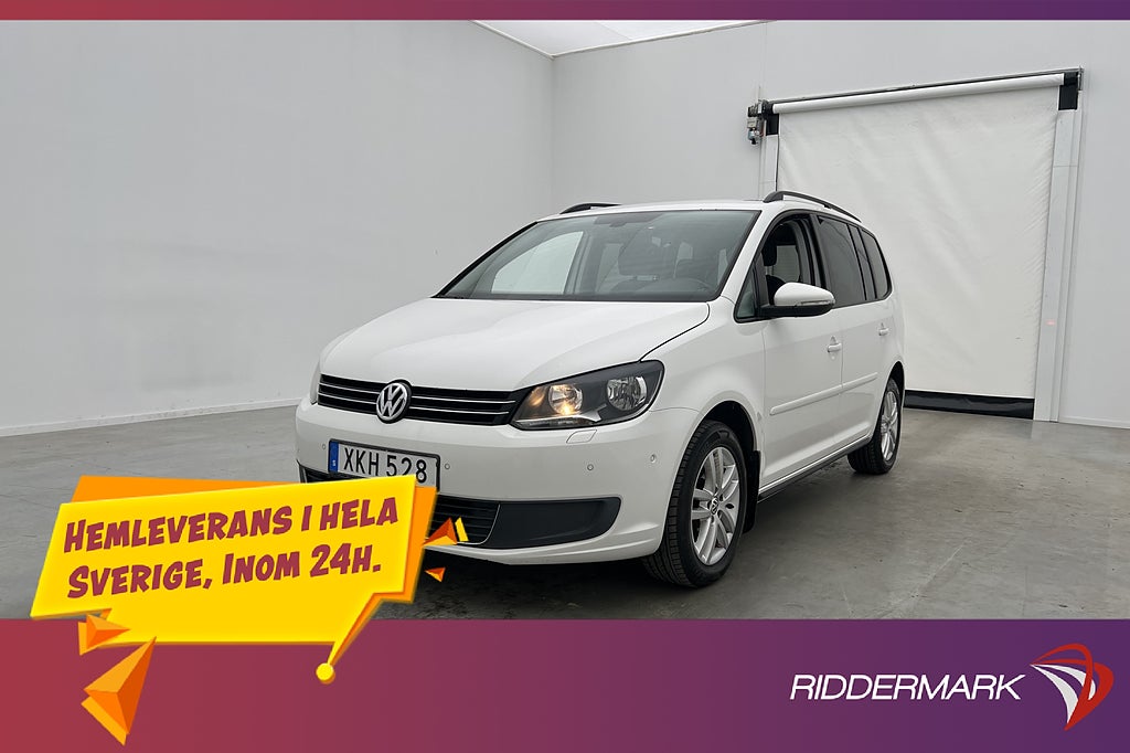 Volkswagen Touran 1.4 TSI 140hk 7-Sits Drag Kamera Navi