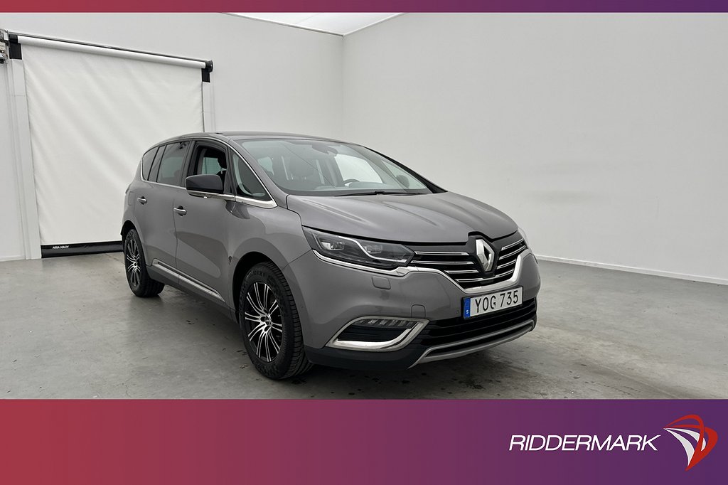 Renault Espace 1.6 dCi 160hk Pano Kamera Navi Rattvärm Drag