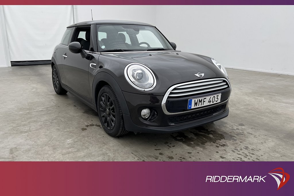 MINI Cooper 136hk Chili En-Brukare Pano HUD HiFi Skinn Navi