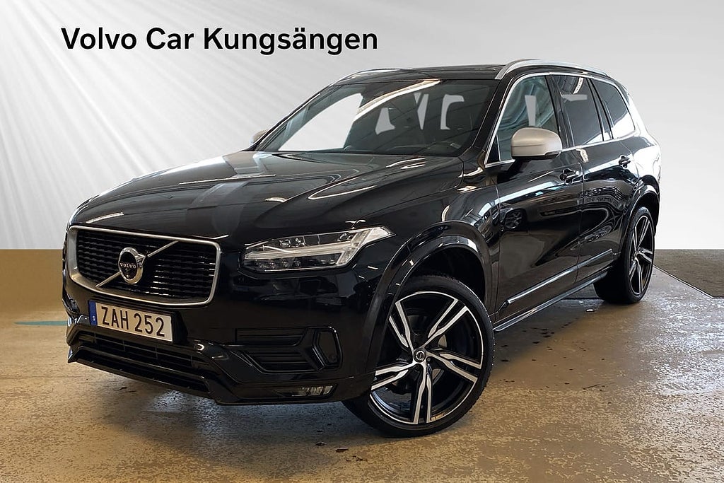 Volvo XC90 T6 II AWD R-Design 7-säten DRAG B/W LÄDER PANO