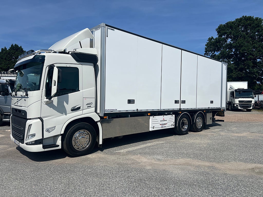 Volvo FM13 460 6x2*4 Kylbil Frysbil Dubbla lastplan 21 Pall