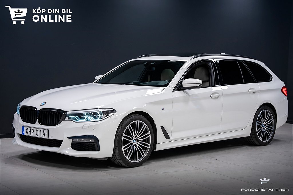 BMW 530 D xDrive TOURING M-SPORT INNOVATION PANO H&K VÄRMARE 