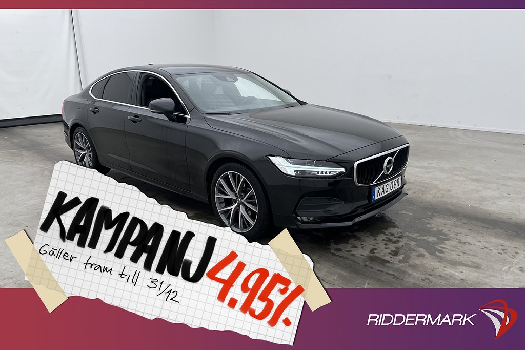 Volvo S90 T4 Advanced VOC Värmare H/K 360° H 4,95% Ränta