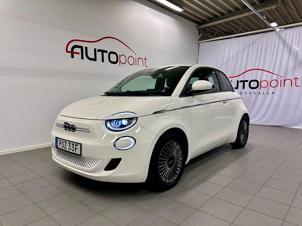 Fiat 500 E 42 kWh 118hk ICON / LED / Keyless / Leasbar /MOMS