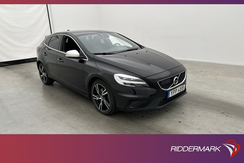 Volvo V40 D3 150hk R-Design VOC Värm Kamera Navi BLIS Drag