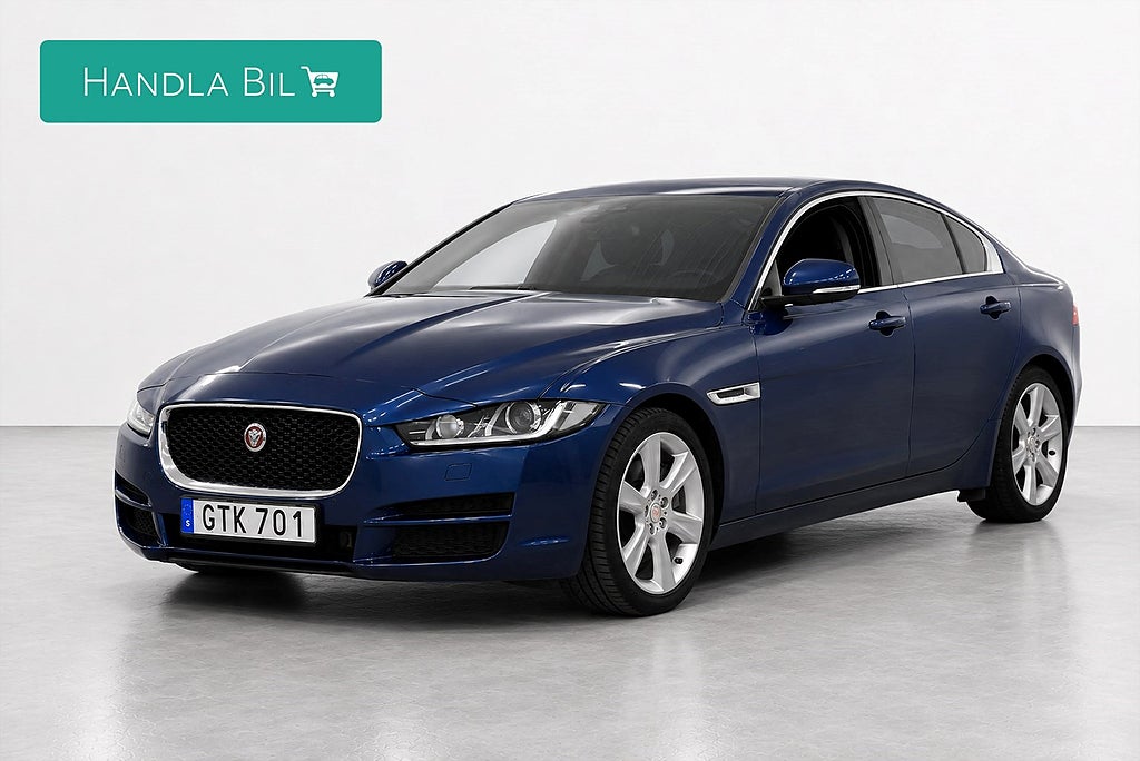 Jaguar XE M-värm HUD Drag Skinn Navi Rattv 240hk